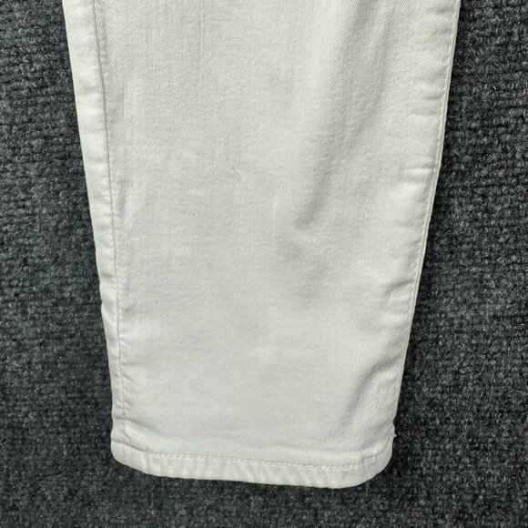 AG Adriano Goldschmied Jeans Womens 31 The Middi Mid Rise Leggings White Stretch - Picture 5 of 10